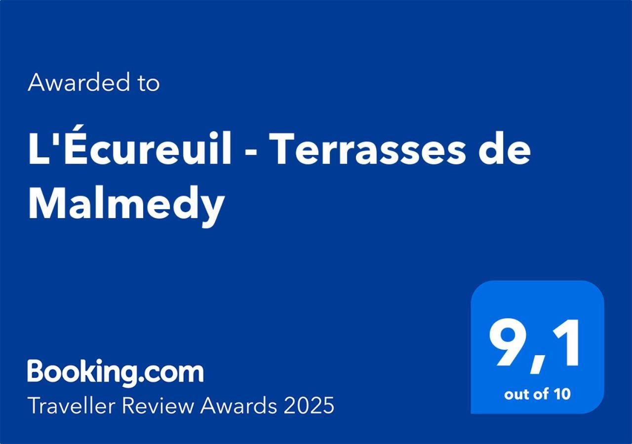 L'Ecureuil - Terrasses De Malmedy Villa Dış mekan fotoğraf